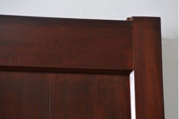 アンティーク 総欅材の重厚な蔵戸(扉、玄関戸)