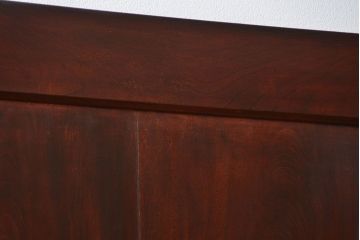 アンティーク 総欅材の重厚な蔵戸(扉、玄関戸)