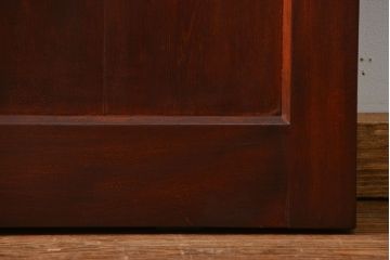 アンティーク 総欅材の重厚な蔵戸(扉、玄関戸)