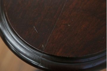 アンティーク家具　イギリスアンティーク ビーチ材　ツイストレッグプラントスタンド(花台、サイドテーブル)