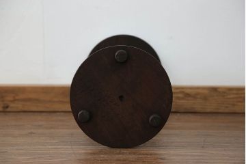 アンティーク家具　イギリスアンティーク ビーチ材　ツイストレッグプラントスタンド(花台、サイドテーブル)