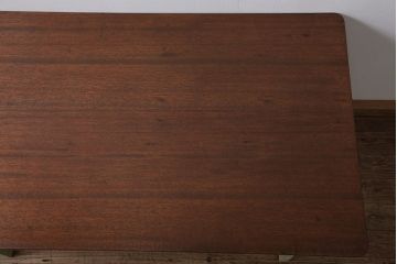 アンティーク家具　アンティークペイント　シンプルなダイニングテーブル(作業台)