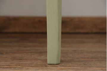 アンティーク家具　アンティークペイント　シンプルなダイニングテーブル(作業台)