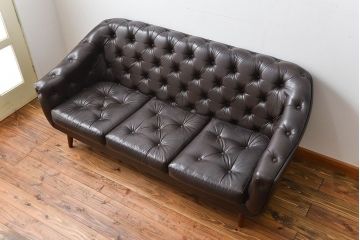 レトロ家具　昭和レトロ 1960年頃 ビンテージ 3Pソファ
