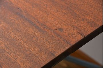 ラフジュ工房オリジナル 4脚格納スツールの作業台(テーブル、机  )