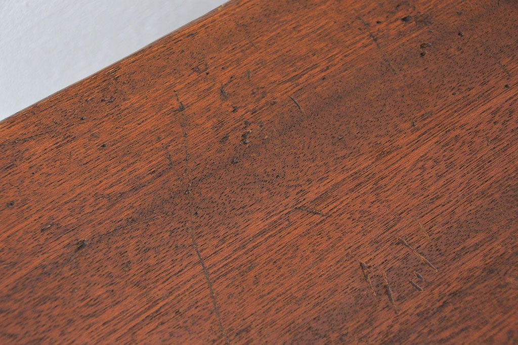 ラフジュ工房オリジナル 4脚格納スツールの作業台(テーブル、机  )