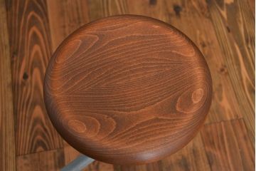 ラフジュ工房オリジナル 4脚格納スツールの作業台(テーブル、机  )