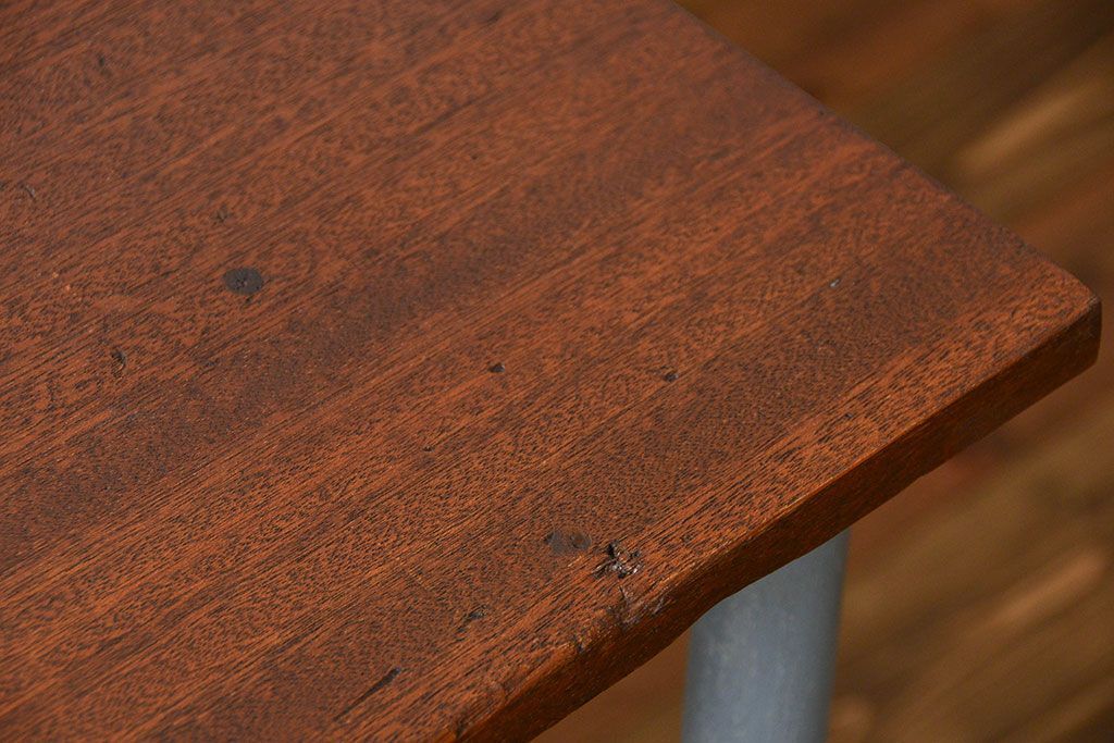 ラフジュ工房オリジナル 6脚格納スツールの作業台(テーブル、机)