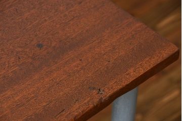 ラフジュ工房オリジナル 6脚格納スツールの作業台(テーブル、机)