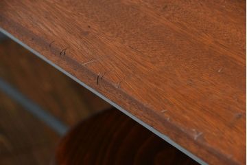 ラフジュ工房オリジナル 6脚格納スツールの作業台(テーブル、机)