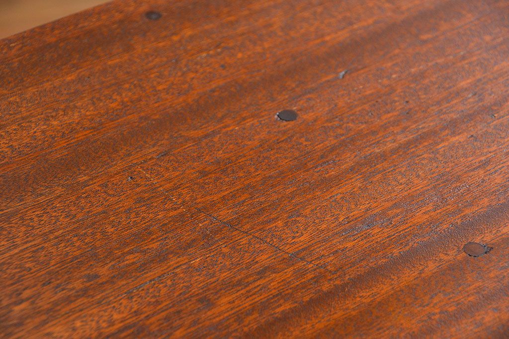 ラフジュ工房オリジナル 6脚格納スツールの作業台(テーブル、机)