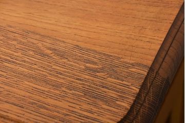 アンティーク家具　フランスアンティーク オーク材の猫脚キャビネット(サイドボード )