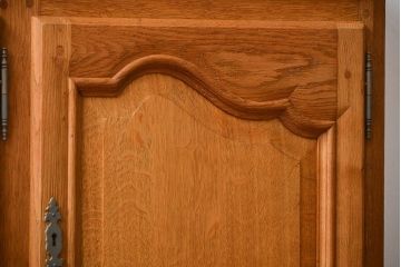 アンティーク家具　フランスアンティーク オーク材の猫脚キャビネット(サイドボード )