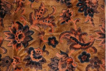 アンティーク家具　大正ロマン 金華山張り 1人掛け ソファ(1)