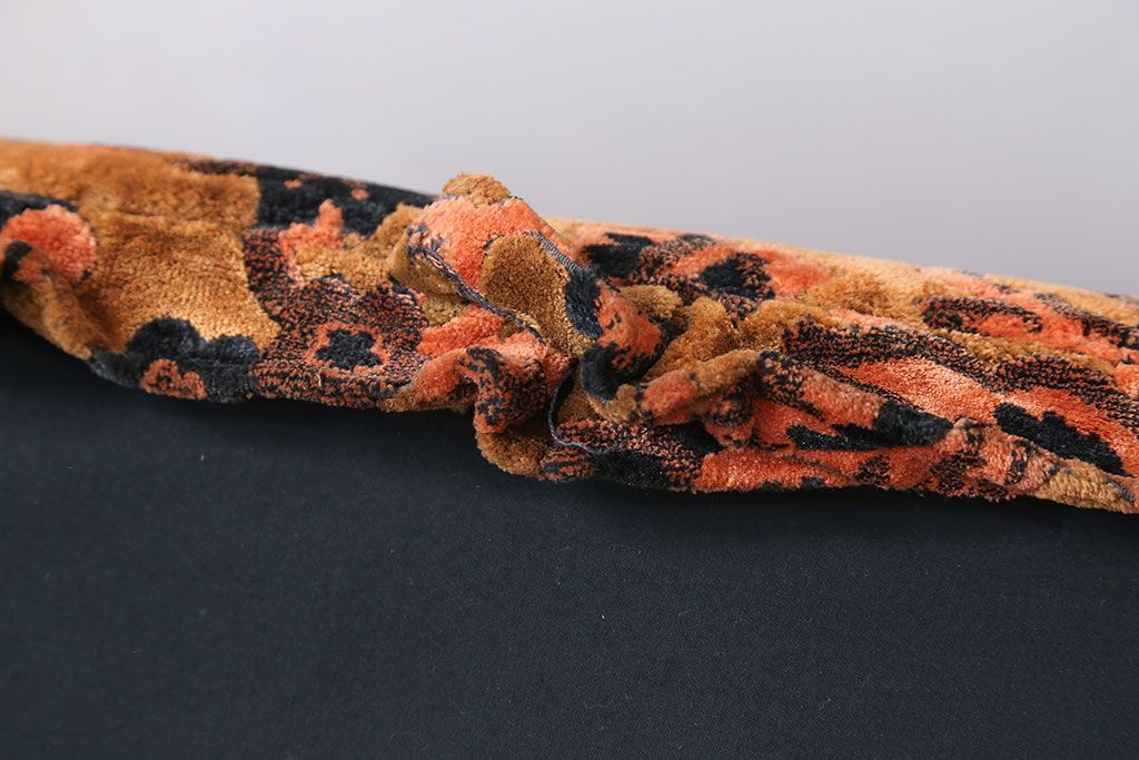 アンティーク家具　大正ロマン 金華山張り 1人掛け ソファ(1)