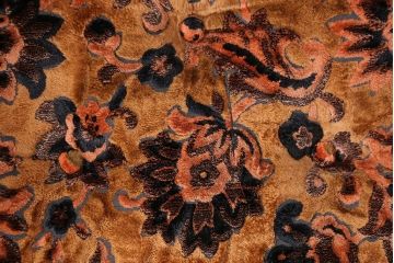 アンティーク家具　大正ロマン 金華山張り 1人掛け ソファ(2)