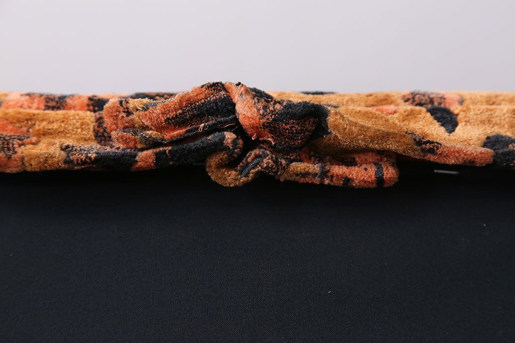 アンティーク家具　大正ロマン 金華山張り 1人掛け ソファ(2)