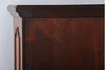 アンティーク家具　イギリスアンティーク マホガニー材!極めて上質な薄型ブックケース(カップボード、キャビネット)