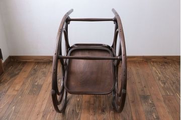 アンティーク家具　イギリスアンティーク 曲げ木ロッキングチェア