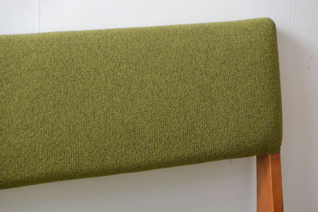 レトロ家具　昭和レトロ 1960年頃 シンプルなソファベンチ(長椅子)