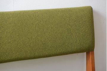 レトロ家具　昭和レトロ 1960年頃 シンプルなソファベンチ(長椅子)