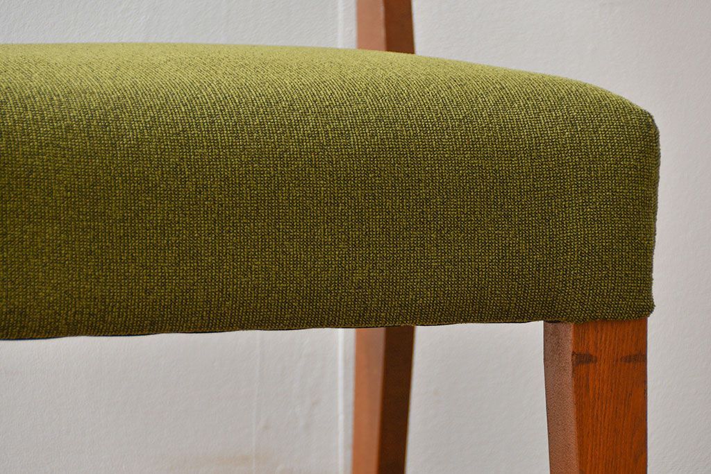 レトロ家具　昭和レトロ 1960年頃 シンプルなソファベンチ(長椅子)