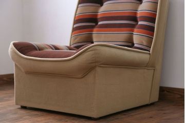 レトロ家具　昭和レトロ 1960年代 ミッドセンチュリー 1人掛け ソファ(1)