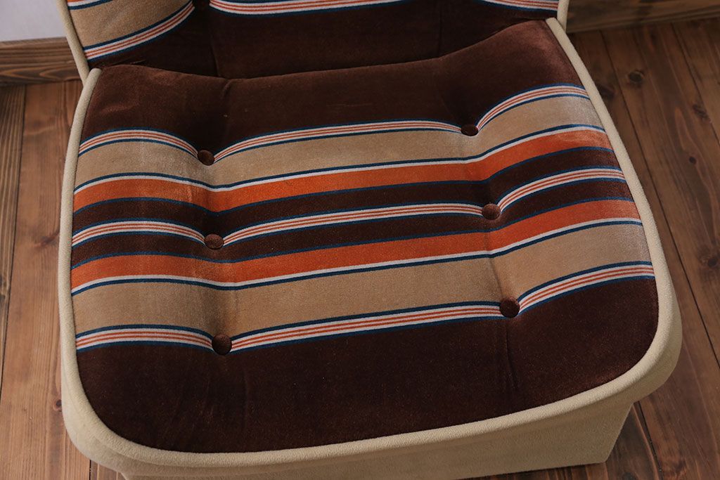 レトロ家具　昭和レトロ 1960年代 ミッドセンチュリー 1人掛け ソファ(1)