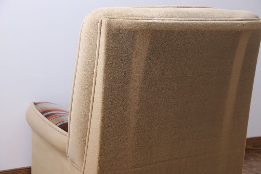 レトロ家具　昭和レトロ 1960年代 ミッドセンチュリー 1人掛け ソファ(1)