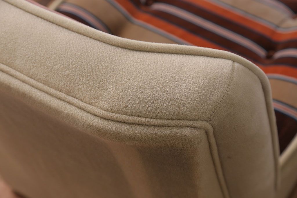 レトロ家具　昭和レトロ 1960年代 ミッドセンチュリー 1人掛け ソファ(2)