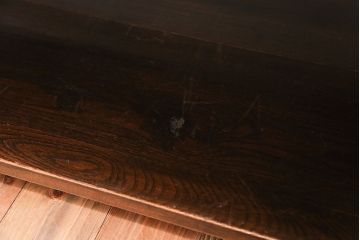 アンティーク家具　イギリスアンティーク オーク材の大きなセンターテーブル