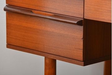 北欧家具 鏡付き ドレッサーテーブル(北欧ビンテージサイドボード)