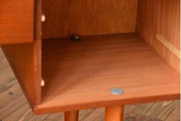 北欧家具 鏡付き ドレッサーテーブル(北欧ビンテージサイドボード)