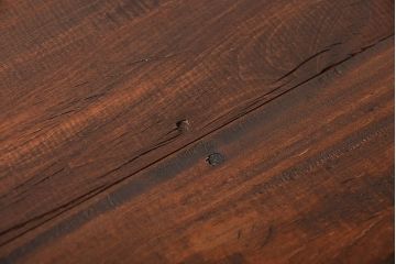 アンティーク家具　アンティークペイント 両面引き出し作業台(カウンターテーブル)