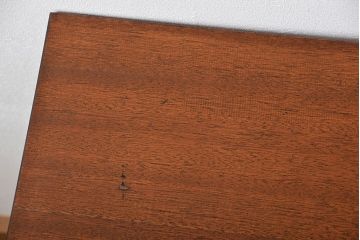 アンティーク家具　アンティーク 天板一枚板 古材を使った鉄脚テーブル(1)
