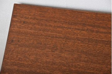 アンティーク家具　アンティーク 天板一枚板 古材を使った鉄脚テーブル(2)