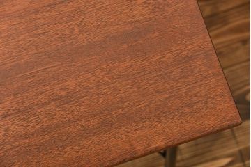 アンティーク家具　アンティーク  天板一枚板 古材を使った鉄脚テーブル(4)(作業台、机)