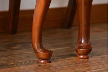 中古　ドレクセル　マホガニー材　ダイニングチェア2脚セット(1)(椅子、イス)