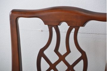 中古　ドレクセル　マホガニー材　アームチェア(椅子、イス)