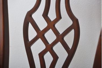 中古　ドレクセル　マホガニー材　アームチェア(椅子、イス)