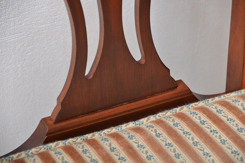 中古　ドレクセル　マホガニー材　アームチェア(椅子、イス)