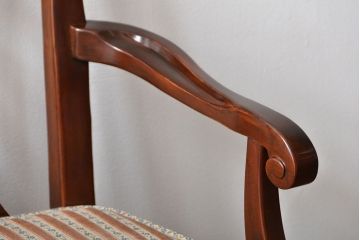 中古　ドレクセル　マホガニー材　アームチェア(椅子、イス)