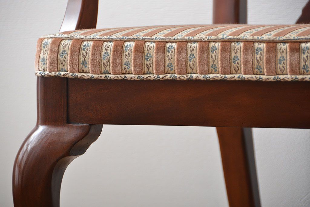 中古　ドレクセル　マホガニー材　アームチェア(椅子、イス)