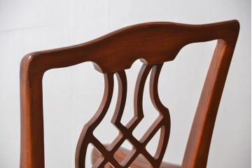 中古　ドレクセル　マホガニー材　アームチェア(椅子、イス)