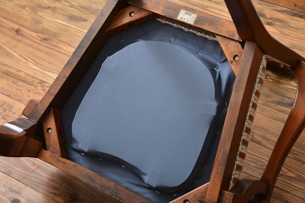 中古　ドレクセル　マホガニー材　アームチェア(椅子、イス)