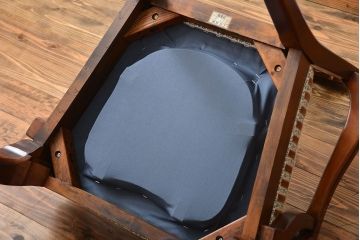 中古　ドレクセル　マホガニー材　アームチェア(椅子、イス)