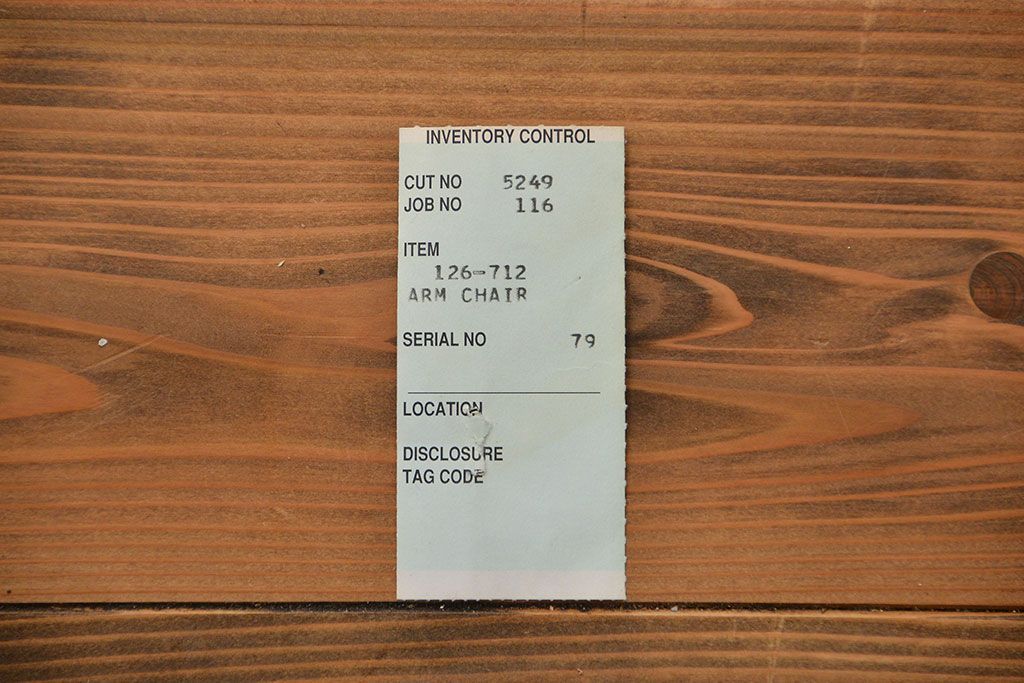 中古　ドレクセル　マホガニー材　アームチェア(椅子、イス)