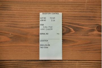 中古　ドレクセル　マホガニー材　アームチェア(椅子、イス)