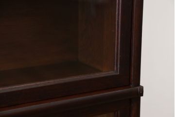アンティーク家具　イギリスアンティーク グローブヴェルニッケ社製 高級スタッキングブックケース
