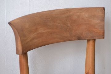 アンティーク家具　フランスアンティーク 木味のステキなフレンチチェア2脚セット(椅子、イス)